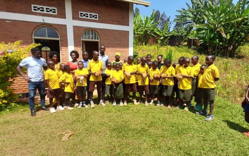 Kerst op de zondagsschool in Rwanda
