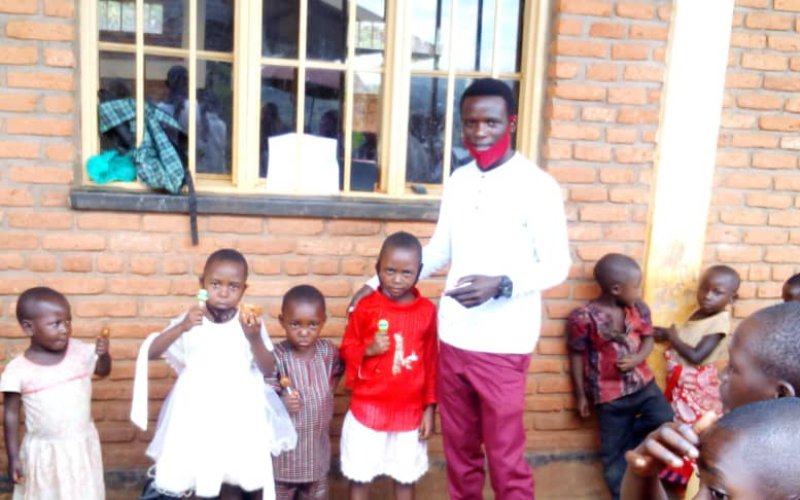 Kerst op de zondagsschool in Rwanda